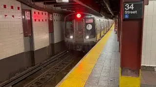 R179/R211A C train action via the D & F lines (September 2025