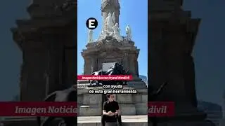 Reviven monumentos de la CDMX con IA