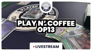 LIVE: Play n' Coffee | OP13 | One Piece Card Game | OPTCG | TCG Simulator | Deutsch
