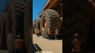 Giant Tires vs Humans | Unreal Machine Scale | Real Vision AI