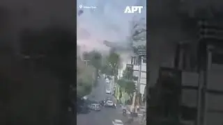Direct Hit: CCTV Captures Israeli Airstrike on Tehran&rsquo;s Tajrish Square | 12-Day War ARCHIVE | APT
