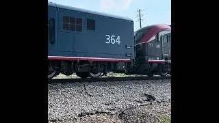 Amtrak Crescent 20 w/ 2 ALC-42s #railroad #railfan #amtrak #alc42 6-3-2025