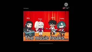 The music freaks all characters inspired by rosyclozy