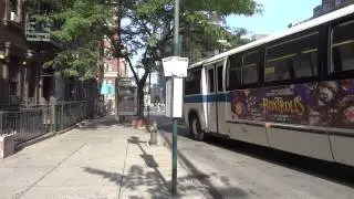 MaBSTOA First Look: RTS # 5237 On A Columbus Circle-bound M12