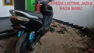 Modifikasi Sepeda Listrik Jaman dulu #sepedalistrik #modifikasisepedalistrik #viralvideo