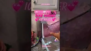 Ледогенератор Chick-fil-A Nugget Ice Pink Ice #ice #chickfila #ice #pink #nuggetice #valentinesda...