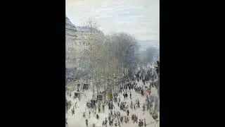 Daily Art History: Boulevard des Capucines(1873) by Claude Monet