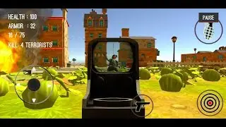 Counter Attack Terrorist City #4 (Level 9-11) - Android/iOS Gameplay