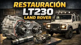 RESTAURACION LT230. Cap 4: Ejes de salida, montaje y ajuste.