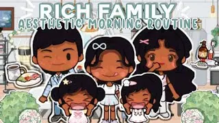 Miga World| Rich Family Aesthetic Morning Routine| ✨️🤑🌞
