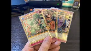Jojo&rsquo;s Bizarre Adventure Adventure Battle Card Trading Card Game Series 1 Opening