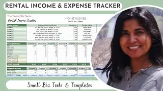 Rental Income Expense Tracker - Landlords, Property managers - Multiple properties