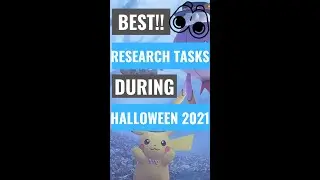 BEST RESEARCH TASKS DURING THE *HALLOWEEN EVENT* IN POKEMON GO