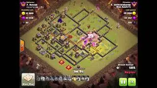 Epic 3 stars COC Mass Miner + queen charge