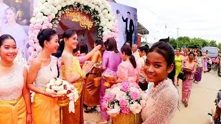 Cambodia Traditional Wedding in Countryside - Amazing Cooking Food for Breakfast, Lunch & Dinner
