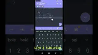 CSS Font Properties || Code With Vicky || #Shorts