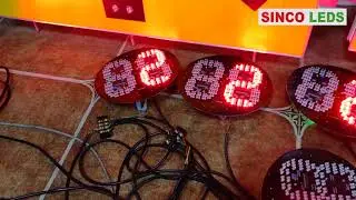 traffic signal countdown display / countdown on traffic lights