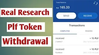 Real research plf token withdraw | plf withdraw problem | plf token withdrawal hotbit | By #Ripon365