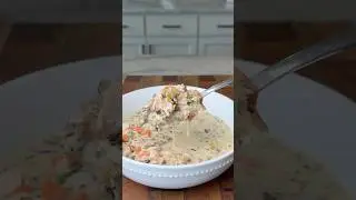 Smoked Chicken and Wild Rice Soup | Bear Mountain Tailgating BBQ Pellets