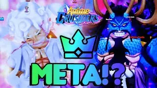META!? EVOLUÍ O LUFFY VS KAIDO! O PERSONAGEM MAIS INSANO DO ANIME CRUSADERS? 👑