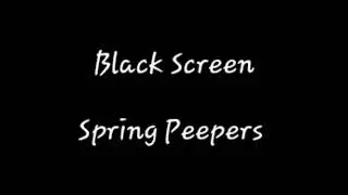 Anxiety Relief- Deep Relaxation - Relax to the soothing sound of Spring Peepers on. #13 #peace 