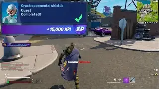Crack opponents shields Fortnite