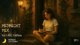 [Lofi Hip Hop Playlist] Late Summer Journaling &mdash; Lamplight in NYC | Study, Chill & Focus