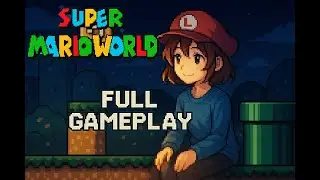 🎮 🌧️ Super Mario Bros (SNES) &ndash; Full Relax Gameplay [Rain Sounds] | All Secrets Remembered 🍄