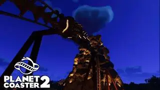 Pyroclastic Blast - Vekoma Launch Coaster | Planet Coaster 2