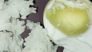 #55| first time eating salted duck egg 🤭😁 #suriname #food #saltedduckegg