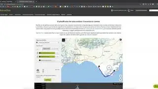 Uso de Outdooractive para planificar una ruta