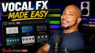 Пробую новые эффекты Voice FX в @fenderstudio Studio Pro