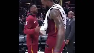 Lebron And Dwade HandShake