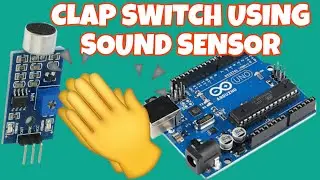 Clap Switch Using Sound Sensor 👏 | Arduino Projects #arduino #diy #iot #esp8266 
