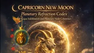  CAPRICORN NEW MOON PLANETARY REFRACTION CODEXSolo Logos Stabilizationand Planetary Node Coherence