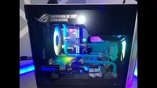 Water-cooling ITX-Lian Li TU150