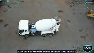 TATA DAEWOO NOVUS SE 3439 6X4 CONCRETE MIXER TRUCK | NUco Auctioneers