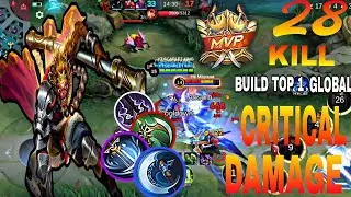 {{how to play sun mobile legends}} BACK To Meta item critical damage!! 28 Kill