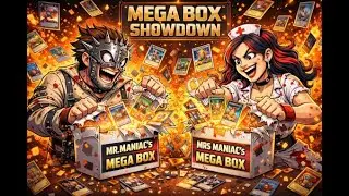 Mega Box Showdown: Husband vs Wife! Who Pulls the Better Card?!