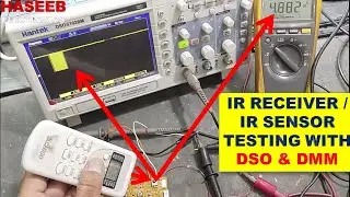 [417] How To Test IR Receiver / Sensor. Infrared sensor Testing with multimeter