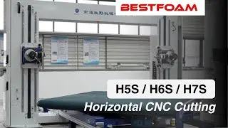 H5S / H6S / H7S Horizontal CNC Cutting Machines &ndash; Oscillating Blade Precision Foam Cutting