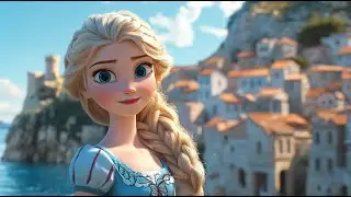 Asking AI To Create Countries As Female Disney Characters!