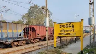 Kondapalli railway station 🚂||#kondapalli #veeraofficial #indianrailway #railwaystation #vijayavada