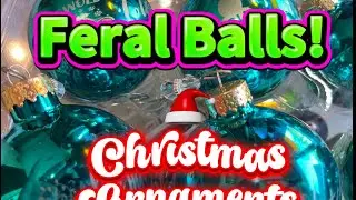 Feral Balls! Laser Engrave Ornaments with the Wecreat Lumos