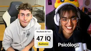 Psic&oacute;loga me hace un Test de Autismo y TDAH En Directo
