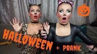 Vi fixar oss inför Halloween och Prankar syrran
