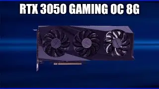 Видеокарта Gigabyte GeForce RTX 3050 GAMING OC 8G [GV-N3050GAMING OC-8GD]