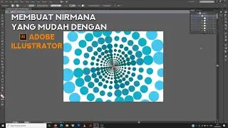 MEMBUAT NIRMANA TITIK DENGAN ADOBE ILLUSTRATOR