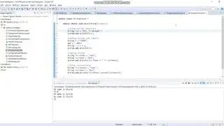 JAVA TUTORIAL 9 : STRING EXAMPLES