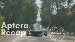 Aptera recap 2023 I Secret Company Fleet Order